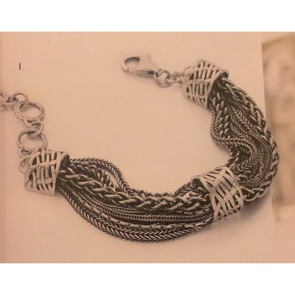 Silpada Sterling Silver Multi-Strand Bracelet - Picture 3 of 8